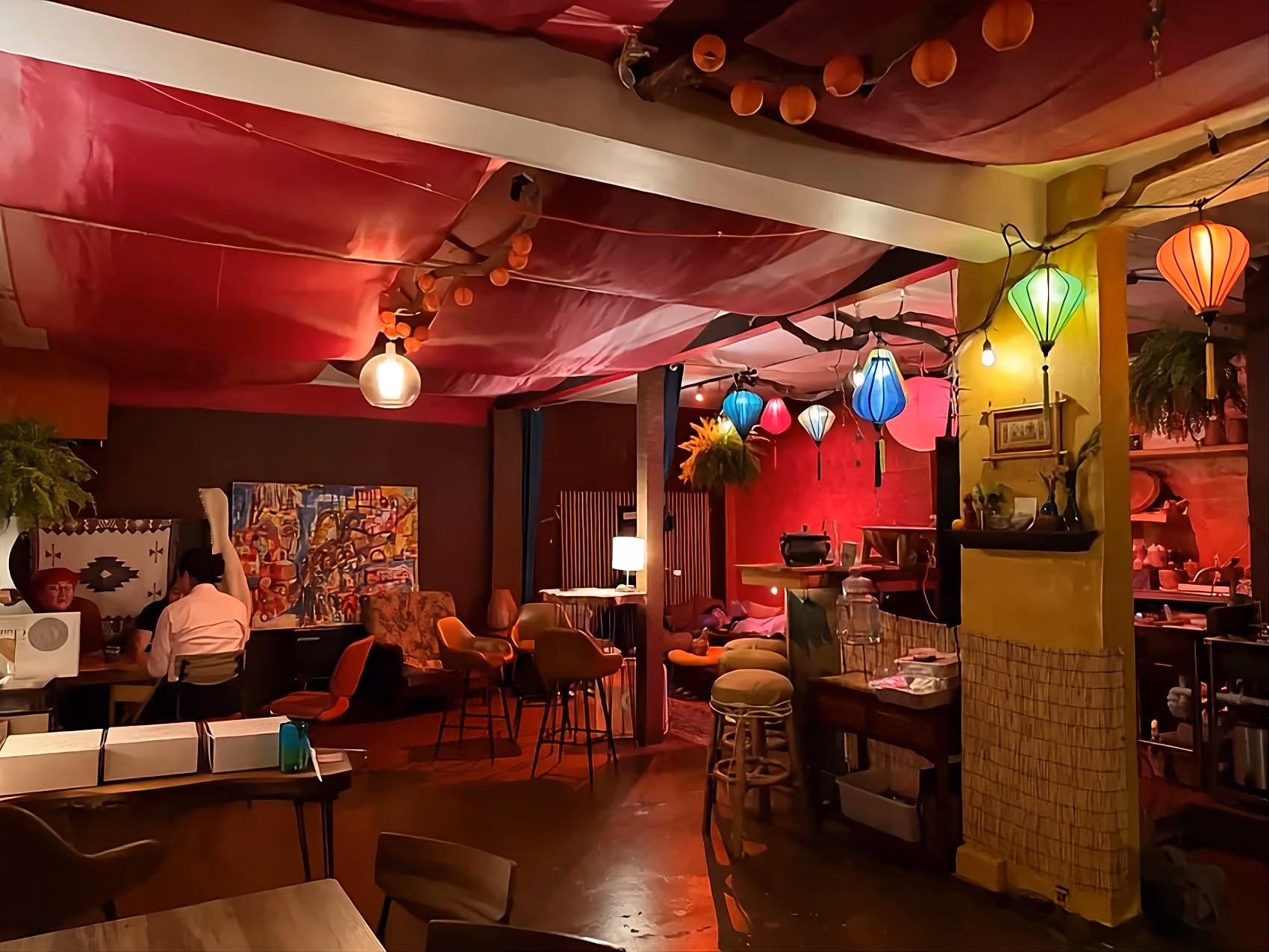 Cedar Tea House interior